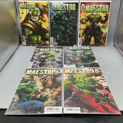 Maestro #1-4 + 3 Variant Issues Lot Of 7 (Marvel Comics 2020)/ Free Shipping