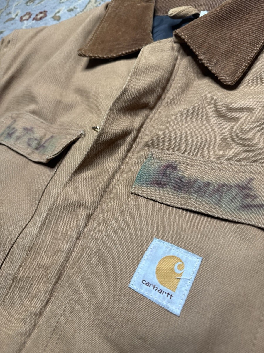 Vintage 1980s Carhartt Jacket Military Issued Property Of US Govt