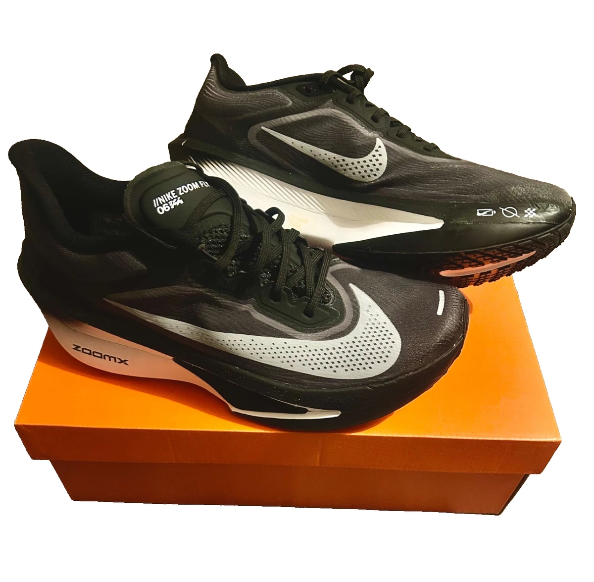 Las mejores ofertas en Nike Zoom Fly 3 Black White | eBay