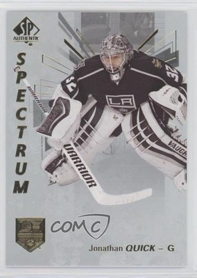 2016-17 SP Authentic Spectrum Silver Jonathan Quick #S-13 xp6