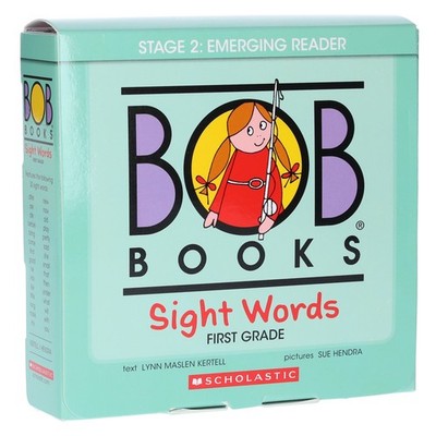 Bob Books: Sight Words (Stage 2) 10 Books By Scholastic - Ages 3-6 - Paperback