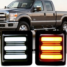 Sequential LED Side Mirror Lights Compatible with 2008-2016 F250 F350 F450