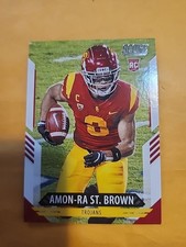 2021 Score Football Card Amon-RA St. Brown RC #330