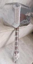 Thor Hammer Steel Cosplay Replica 15" Asgardian Weapon Viking Display Prop