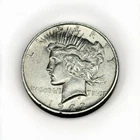 1922 Peace Silver Dollar / Circulated / Cleaned / See Description! 3/21-1