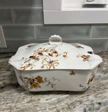 Antique Haviland Limoges Covered Soup Tureen France