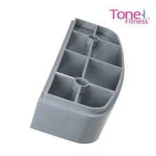 Tone Fitness Aerobic Step 2” Risers, Gray