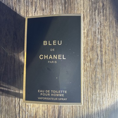 Chanel Bleu De Chanel Eau De Parfum EDP Sample Spray For Men .05oz, 1.5ml