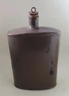 WW2 British Army Water Bottle Green Enamel 1939 MkVII Enamel Military Canteen.