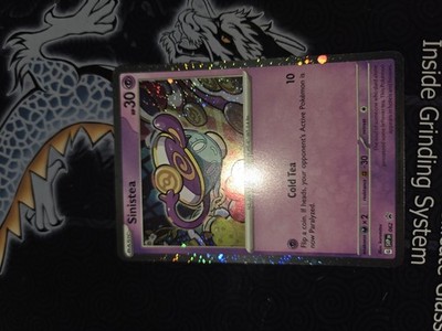 Pokemon Sinistea 062 Sv: Scarlet & Violet Promo En Cosmos Holo Nm