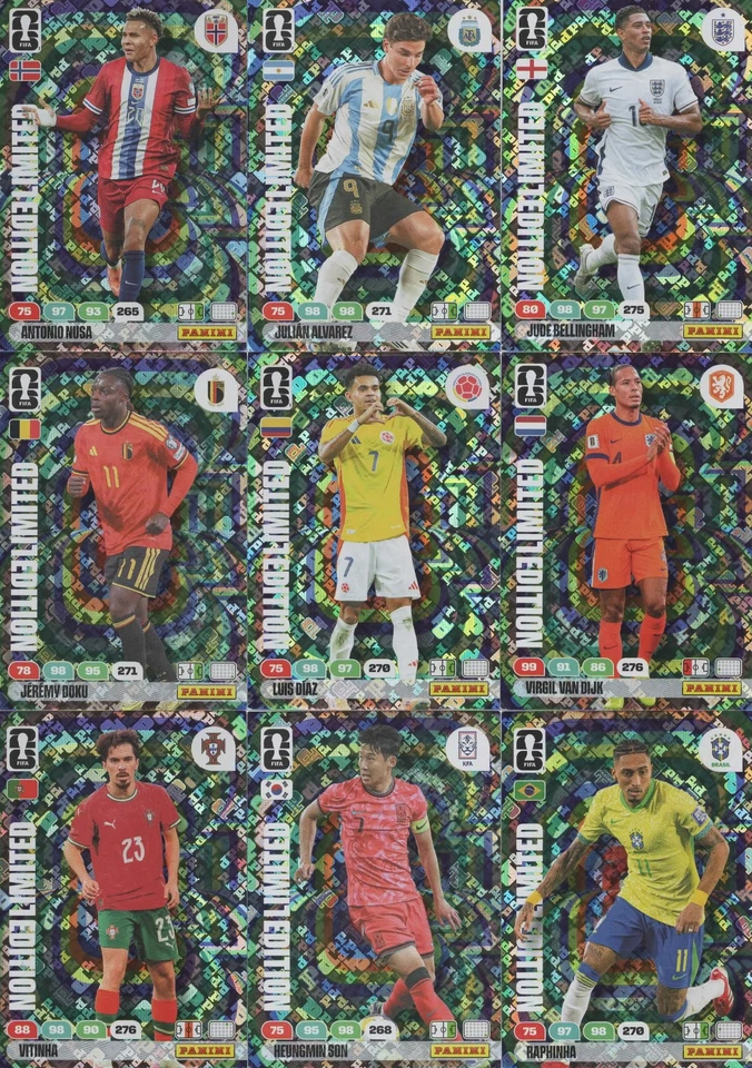 FIFA WORLD CUP 2026 Limited Edition /Premium / Gold  / Momentum / XXL / Holo - Bild 1 von 4