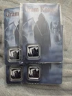 Gram Reaper 1g 999 Colorized Silver Bar lot of 4 - limited edition and numbered