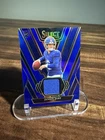 2025 Panini Select Jaxson Dart Rookie Swatches Blue Prizm Patch Jersey Giants