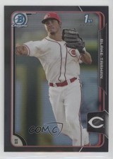 2015 Bowman Draft Chrome Asia Exclusive Black Refractor Blake Trahan #43 0o6v