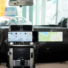 Dual Screen Car Radio For Toyota Prado 2010-2020 Digital Cluster Carplay Unit 4G