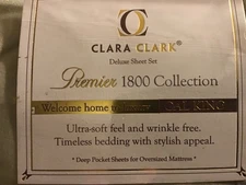 Clara Clark deluxe Cal. King sheet set
