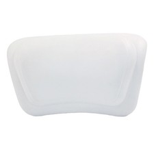 Waterproof Bath Pillow White Ultra Sponge Reusable for Home Spa Use