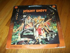 NIGHT SHIFT Laserdisc LD VERY GOOD CONDITION VERY RARE FUNNY FILM MICHAEL KEATON