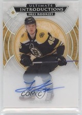 2023-24 Upper Deck Ultimate Collection Introductions Joona Koppanen Auto 1b2x