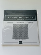 Stampin Up Quatrefoil Tile Embossing Folder