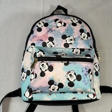 Disney Bioworld Mickey Mouse Mini Backpack 10" Faux Leather Never Used