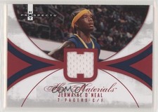 2007-08 Fleer Hot Prospects Hot Materials Red 20/25 Jermaine O'Neal #HM-JO tf6