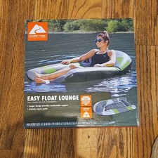 Ozark Trail Easy Float Lounge Inflatable Swim Float 61.8 x 39.4 x 13.8 in