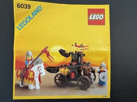 VTG LEGO Castle Twin-Arm Launcher 6039 100% Complete w/Inst ONE OWNER EUC!