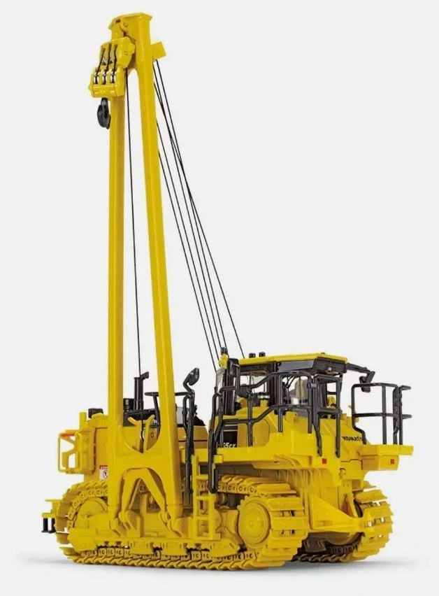 FIRST GEAR - Toro KOMATSU D155CX-8 con posatubi K170 - 1/50 - FIGE50-3494 - Immagine 2 di 4