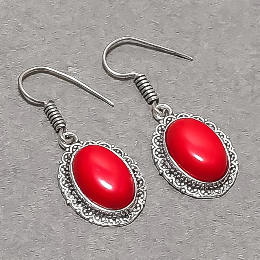 Orecchini in corallo rosso di Sardegna e oro. - Cose Cosi Gioielli Orecchini in corallo rosso di Sardegna e oro. - Cose Cosi Gioielli