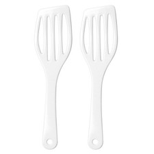 2x Pfannenwender  weiß 26cm mit Aufhängeloch  Kunststoff WACA 023-1710