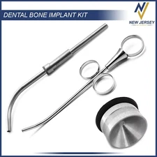 Dental Bone Grafting Syringe  Surgical Bone Collector 9-mm Filter Implant Tools