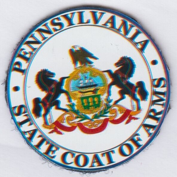 Power Klettverschluss Fotodruck Pennsylvania Variante 2 Bundesstaat USA no 15