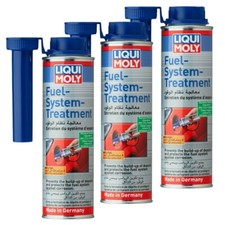 3 x Liqui Moly Petrol Fuel System Treatment Cleaner Protector Additive 300ml