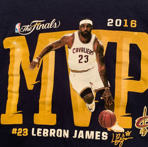 Lebron James Shirt 2016 NBA Finals MVP Size Large Cleveland Cavaliers Fanatics - Picture 2 of 4