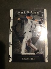 2022 Chronicles Baseball Shane Baz Crusade Rookie Card Tampa Bay Rays
