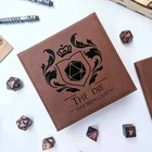 The Die Has Been Cast Vegan Leather Dice Box for DnD