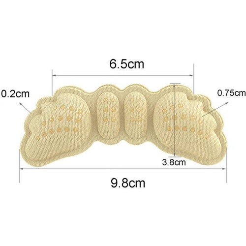 Heel Cushion Toe Filler Inserts for Loose Shoes (Heel Grips & Toe Pads) - Picture 5 of 7