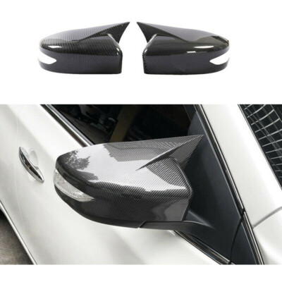 For Nissan Altima 2013-2018 Carbon fiber style Rear view mirror cover trim