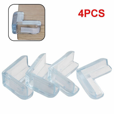 Buy 4x Clear Rubber Furniture Corner Edge Table Cushion Guard Protector Baby Safety