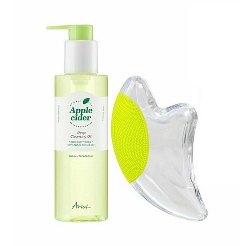 ARIUL Apple Cider Deep Cleansing Oil X Crystal Massager Set