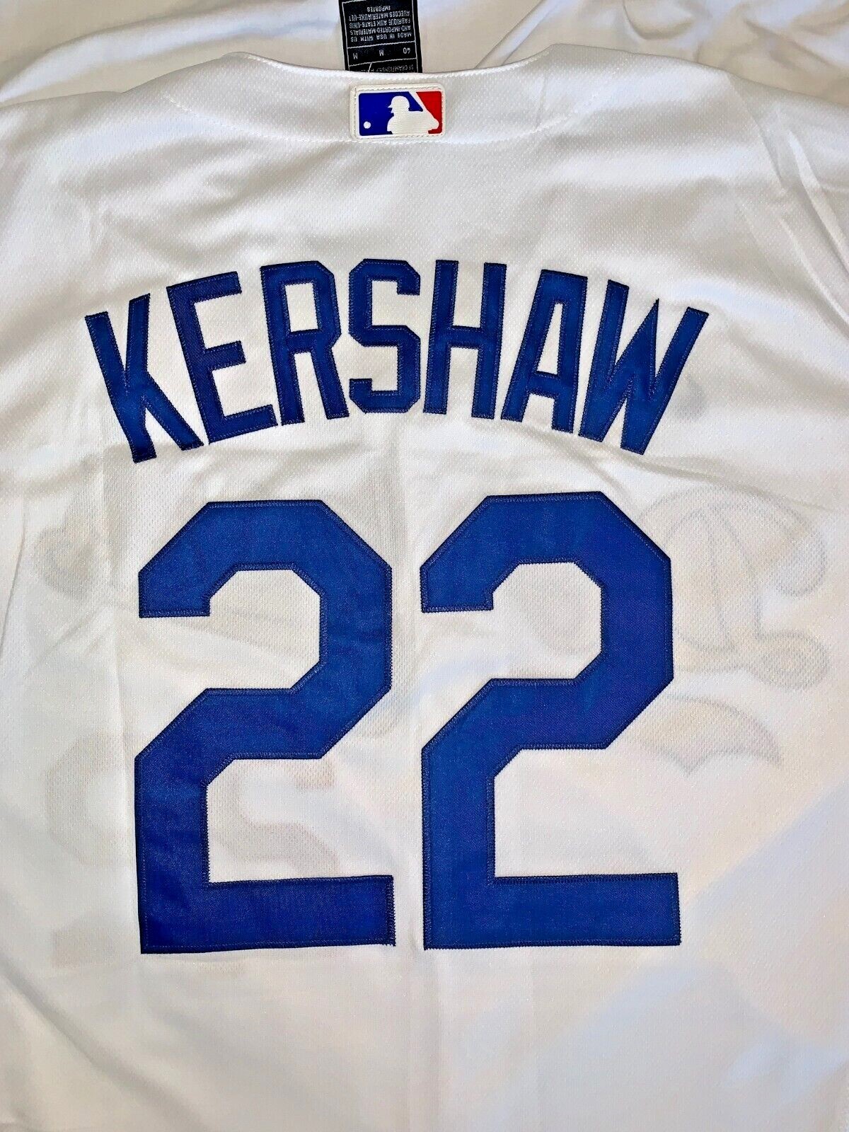 Majestic Authentic LA Dodgers Road Clayton Kershaw #22 MLB Jersey Men's Sz: L