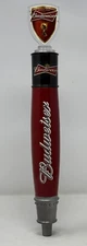 Budweiser The King of Beers 16.5” Tap Handle w/2 Toppers 