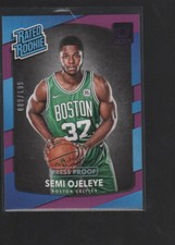 SEMI OJELEYE   2017-18 PANINI DONRUSS PURPLE  PRESS PROOF RATED PROOF #164/ 199