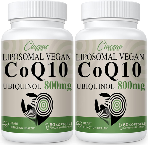 Liposomal Coq10 800Mg Ubiquinol Softgel, Max Absorption Ubiquinol Coenzyme Q10, - Picture 12 of 12