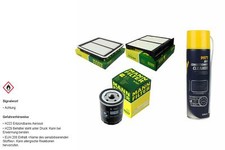 MANN FILTER Paket MANNOL Klimareiniger für Subaru XV Impreza Schrägheck GR GH G3