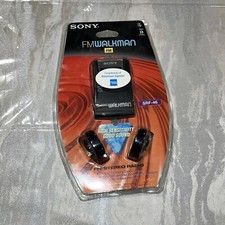 Sony FM Stereo Radio Walkman SRF-46 High Sensitivity Vintage Brand New, Sealed
