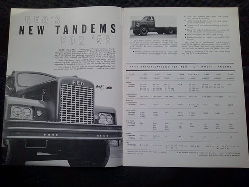 REO News Truck Brochure Trade Magazine Spring 1958 Original 16 pgs - Bild 2 von 4
