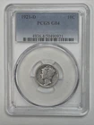 Key Date 1921 D Denver Mercury 10c Silver Dime PCGS G4 Good 4 Low Mintage!