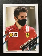 2021 Topps Formula 1 Charles Leclerc Base #33 Scuderia Ferrari F1